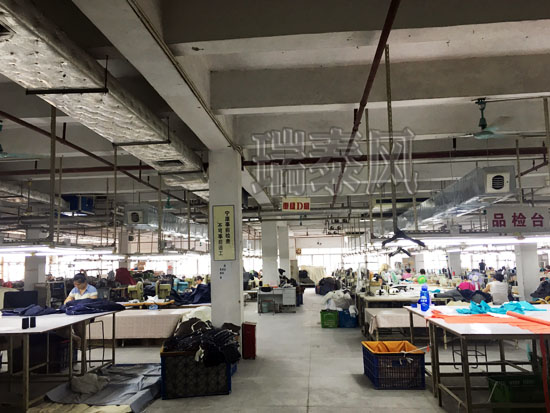 服裝、制衣、皮革廠降溫方案