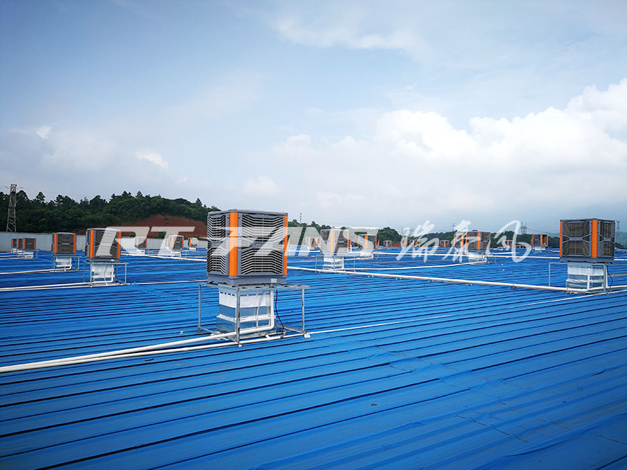 工廠降溫,瑞泰風(fēng)環(huán)?？照{(diào),車間降溫