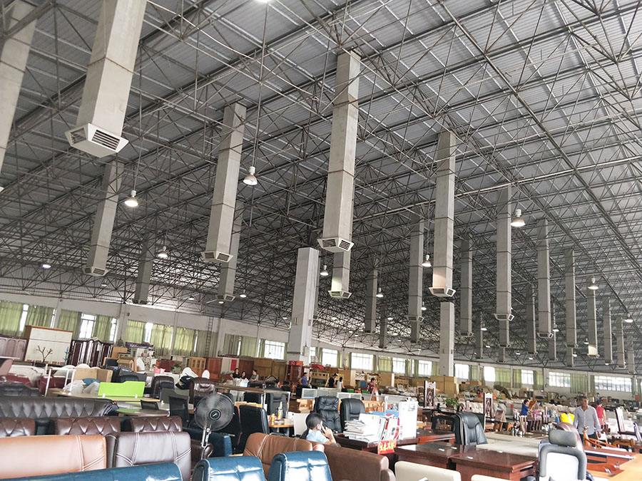 車間降溫方案,江西環(huán)?？照{(diào),冷風(fēng)機(jī)